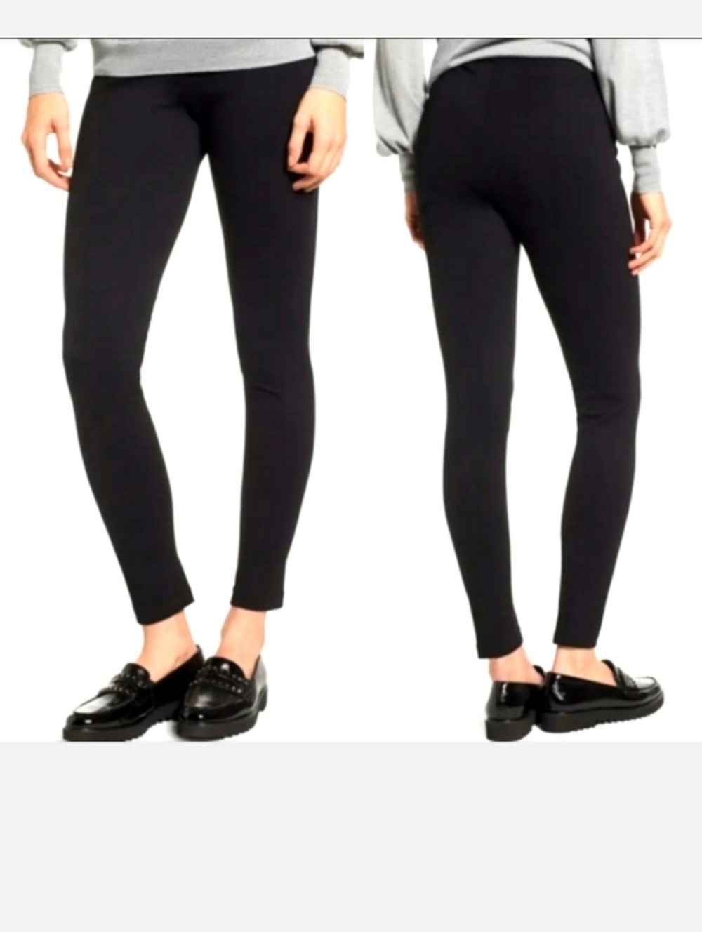 Vince Camuto Black Ponte Leggings Size Small